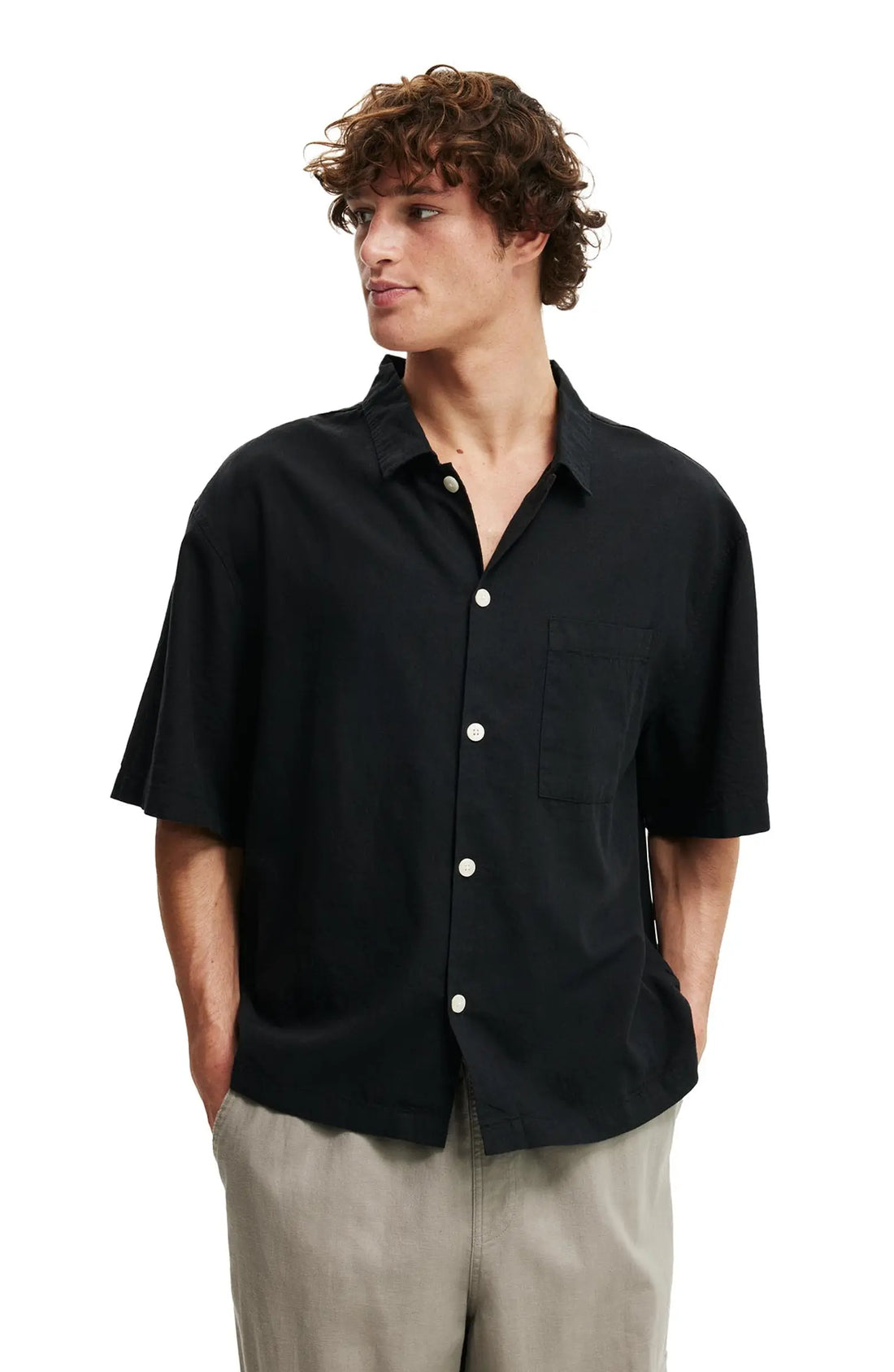 ZYNA Basic Boxy Shirt