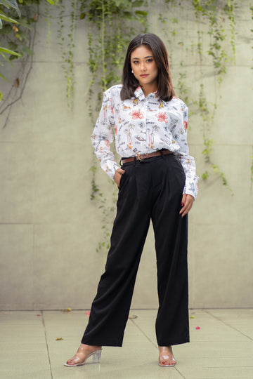 Paradise Print Casual Shirt